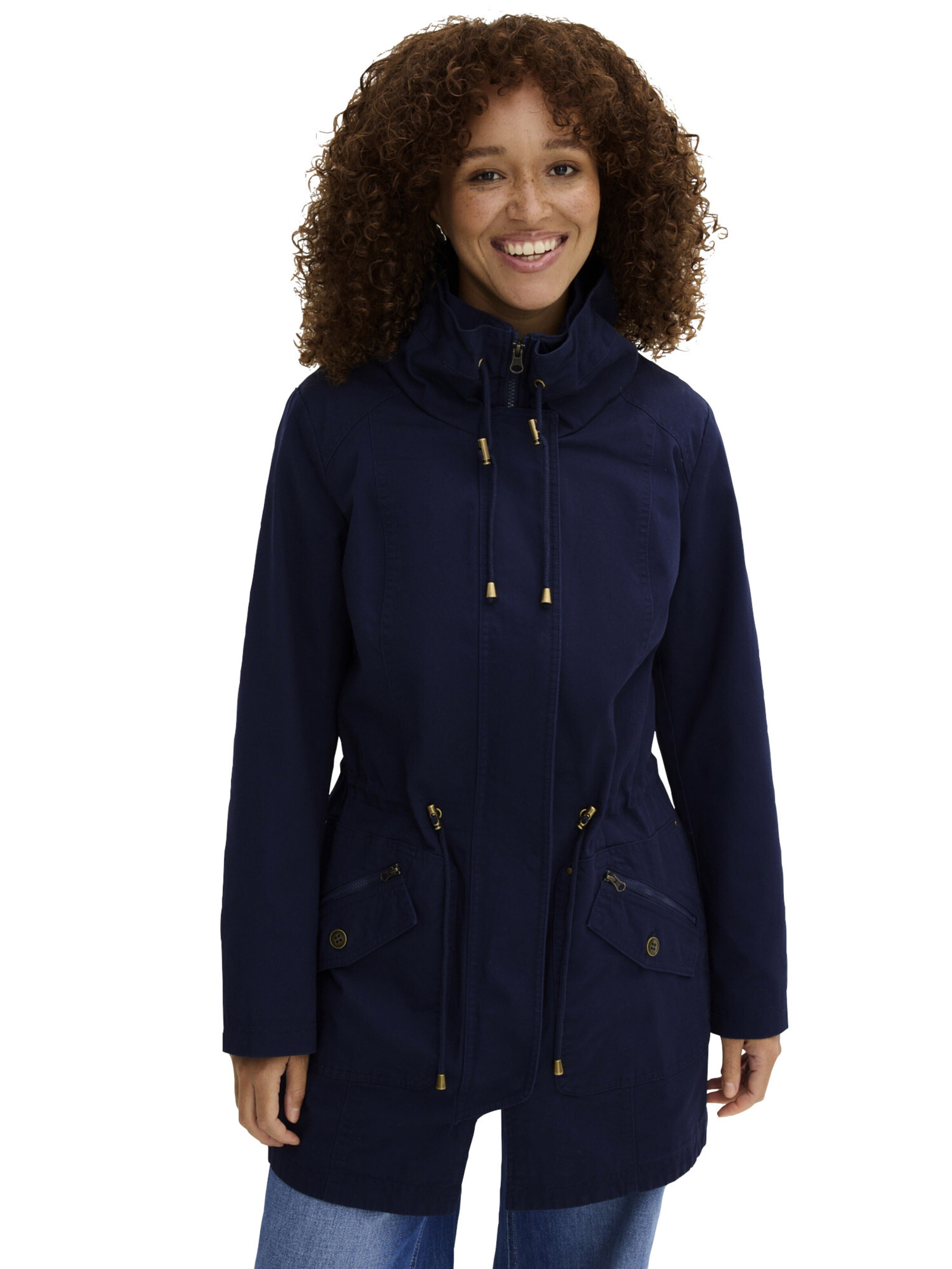 bonprix Parka in Blau: Vorderseite
