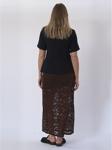 TEESHOPPEN Skirt ' Amara ' in Braun