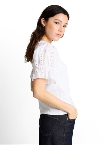 TOM TAILOR DENIM Póló - fehér