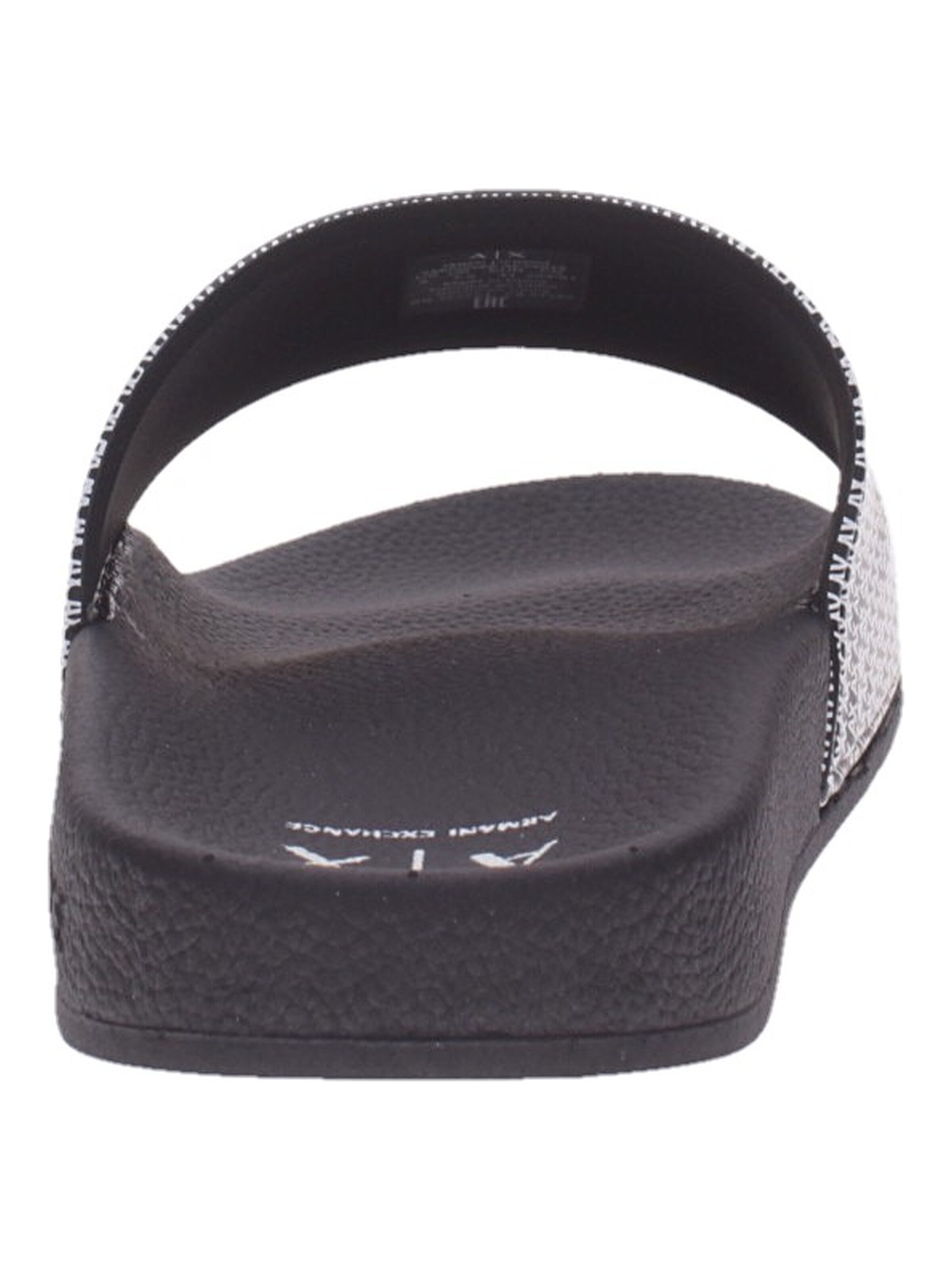 Zoccoletto 'Armani Exchange Ciabatta' di ARMANI EXCHANGE in nero