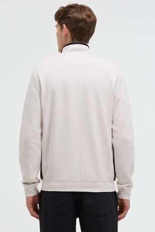 CAMP DAVID Zip-Up Hoodie in Grey