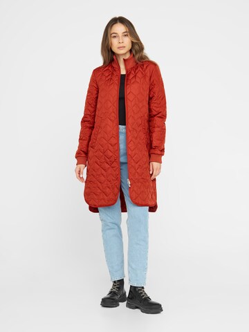 ILSE JACOBSEN Between-Seasons Coat 'Art' in Red