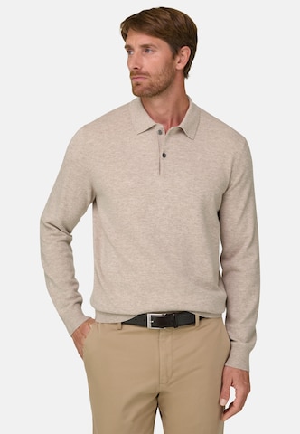 Sweat-shirt Boggi Milano en marron : devant