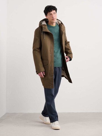 Seasalt Cornwall Přechodný kabát 'Tidesman' – zelená