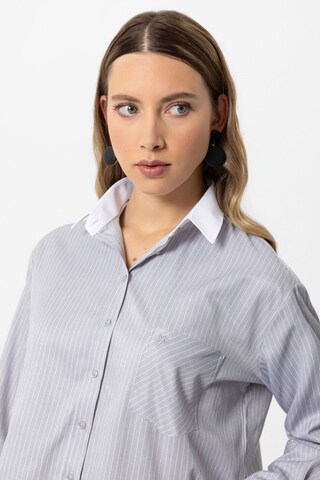 DENIM CULTURE Blouse 'Dilara' in Grey