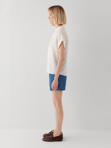 Mavi Blouse in White
