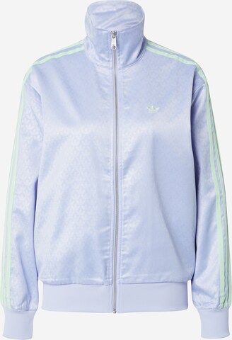 ADIDAS ORIGINALS Sweatjacke in Lila: predná strana