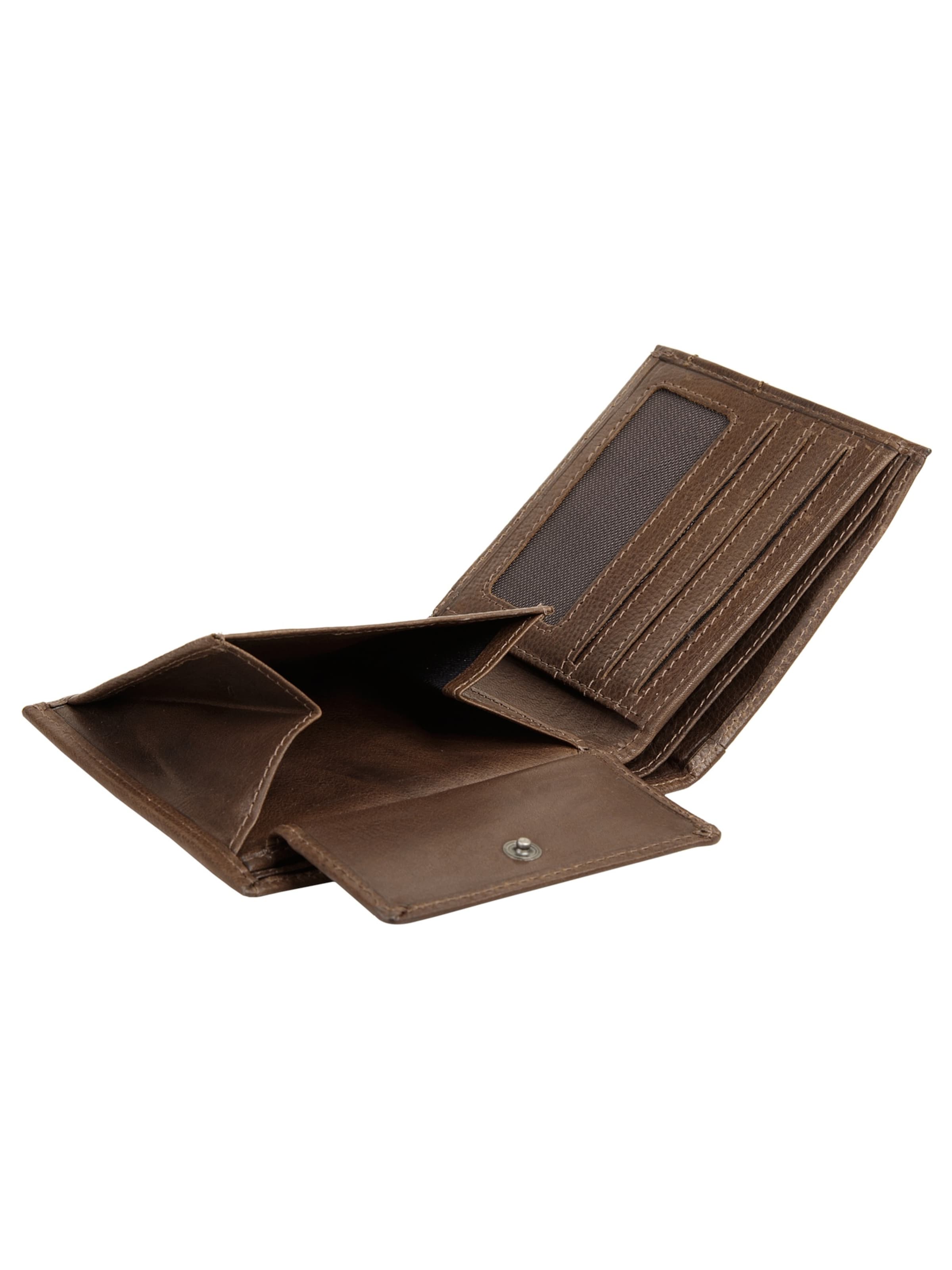 BODENSCHATZ Wallet 'Bodenschatz Geldbörse' in Brown
