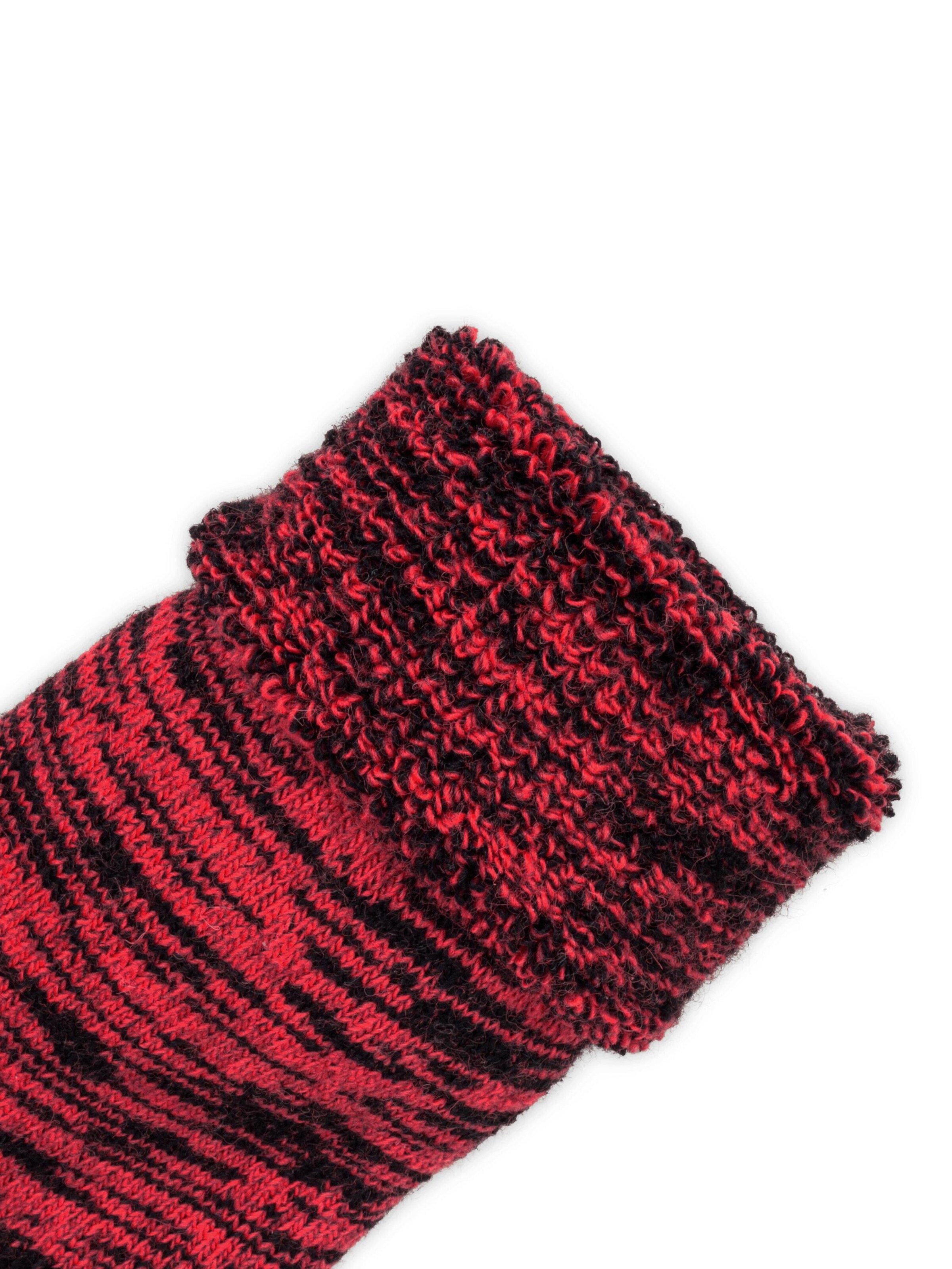 Polar Husky Socks in Red
