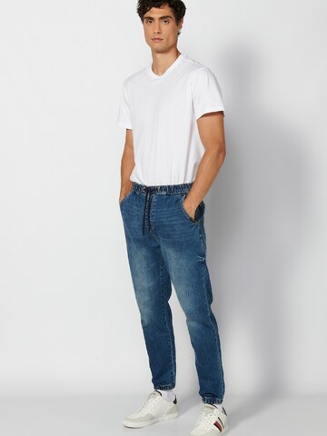 KOROSHI Regular Jeans in Blau