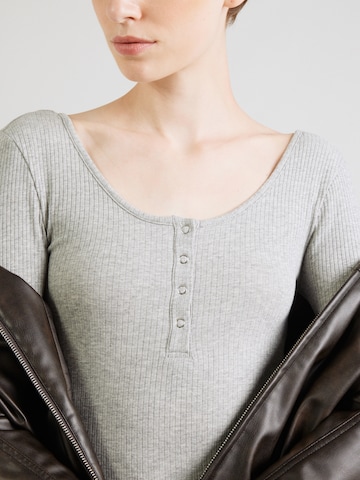 PIECES Shirt 'PCKITTE' in Grey