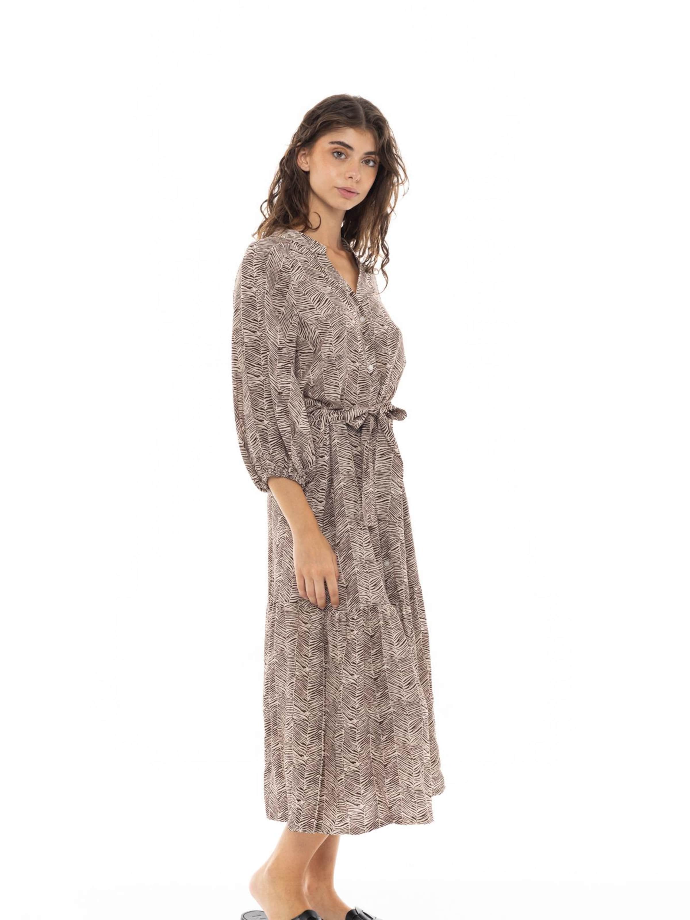 Pink Label Dress in Brown