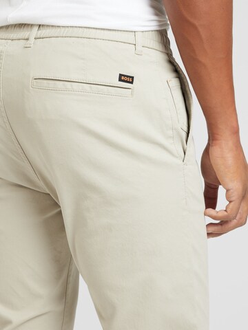Regular Pantalon chino BOSS en beige