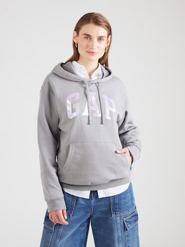 GAP Sweatshirt 'HERITAGE' in Grey: front