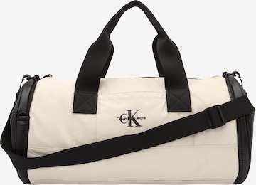 Calvin Klein Jeans - Weekend bag em preto: frente