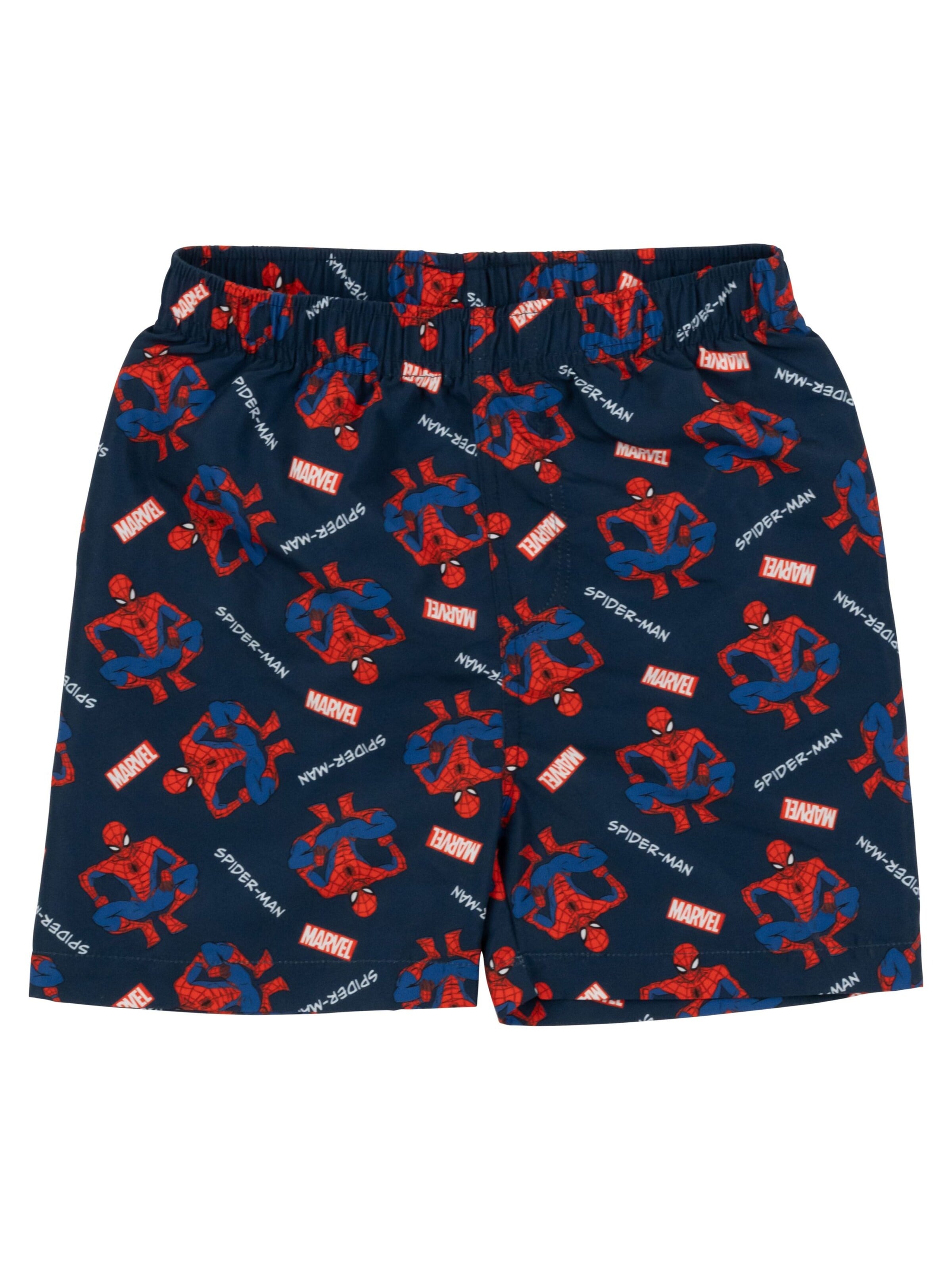 SPIDERMAN Board Shorts 'Marvel' in Blue: front