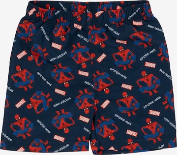 SPIDERMAN Board Shorts 'Marvel' in Blue: front