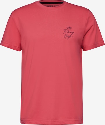 Street One MEN Shirt in Rot: Vorderseite