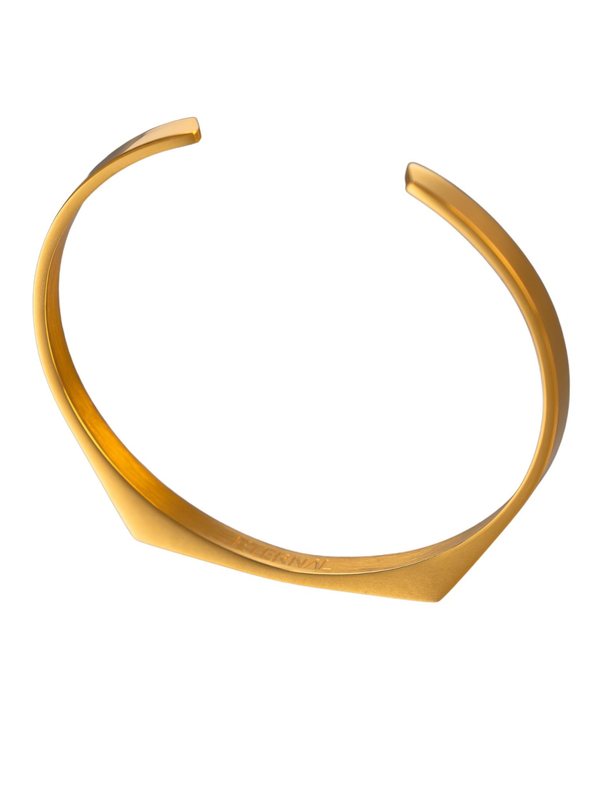 Eternal Armband 'Minimal Siegel' in Goud: voorkant