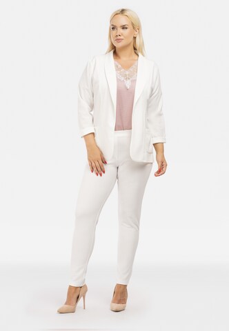 Blazer 'ERYKA' Karko en blanc