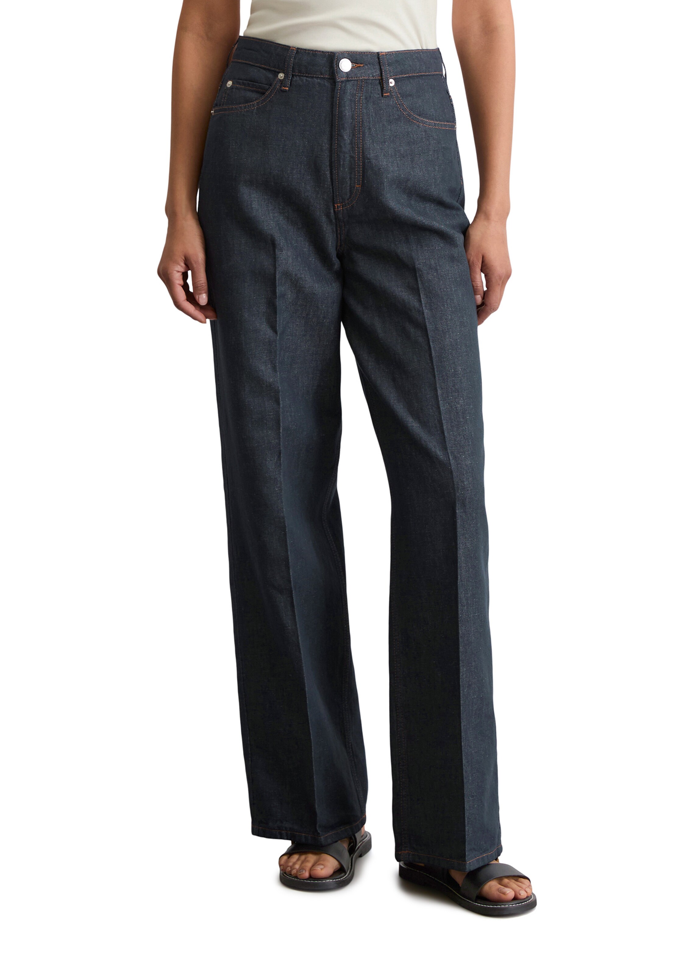 Loosefit Jean 'Model Tolva' Marc O'Polo en bleu : devant