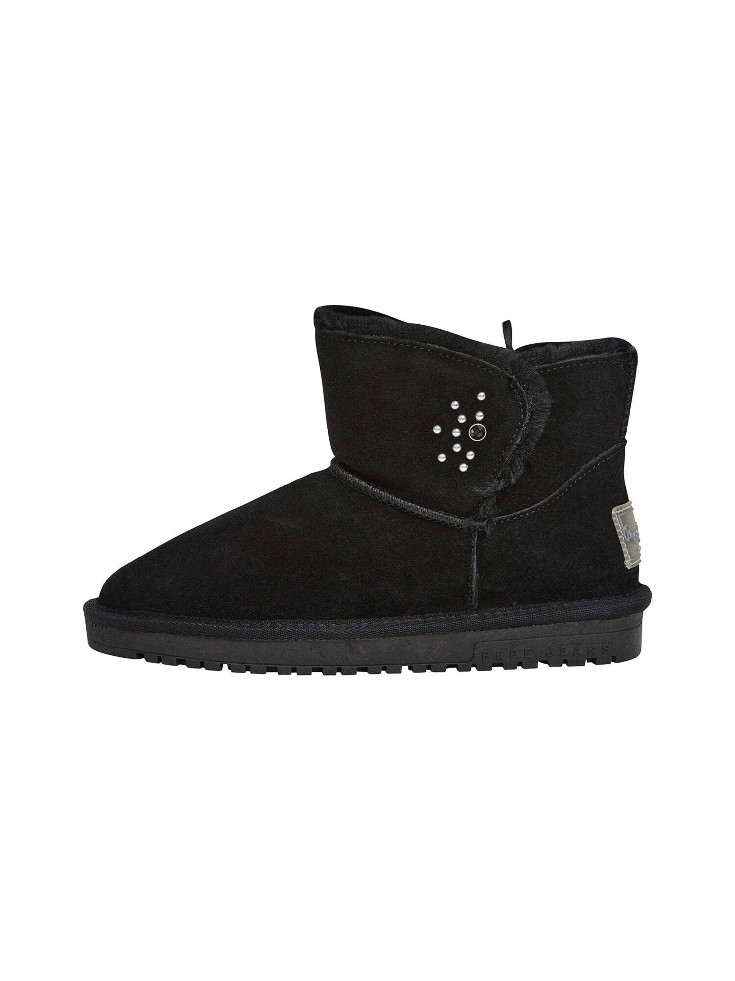 Boots 'DISS URBAN W' Pepe Jeans en noir : devant