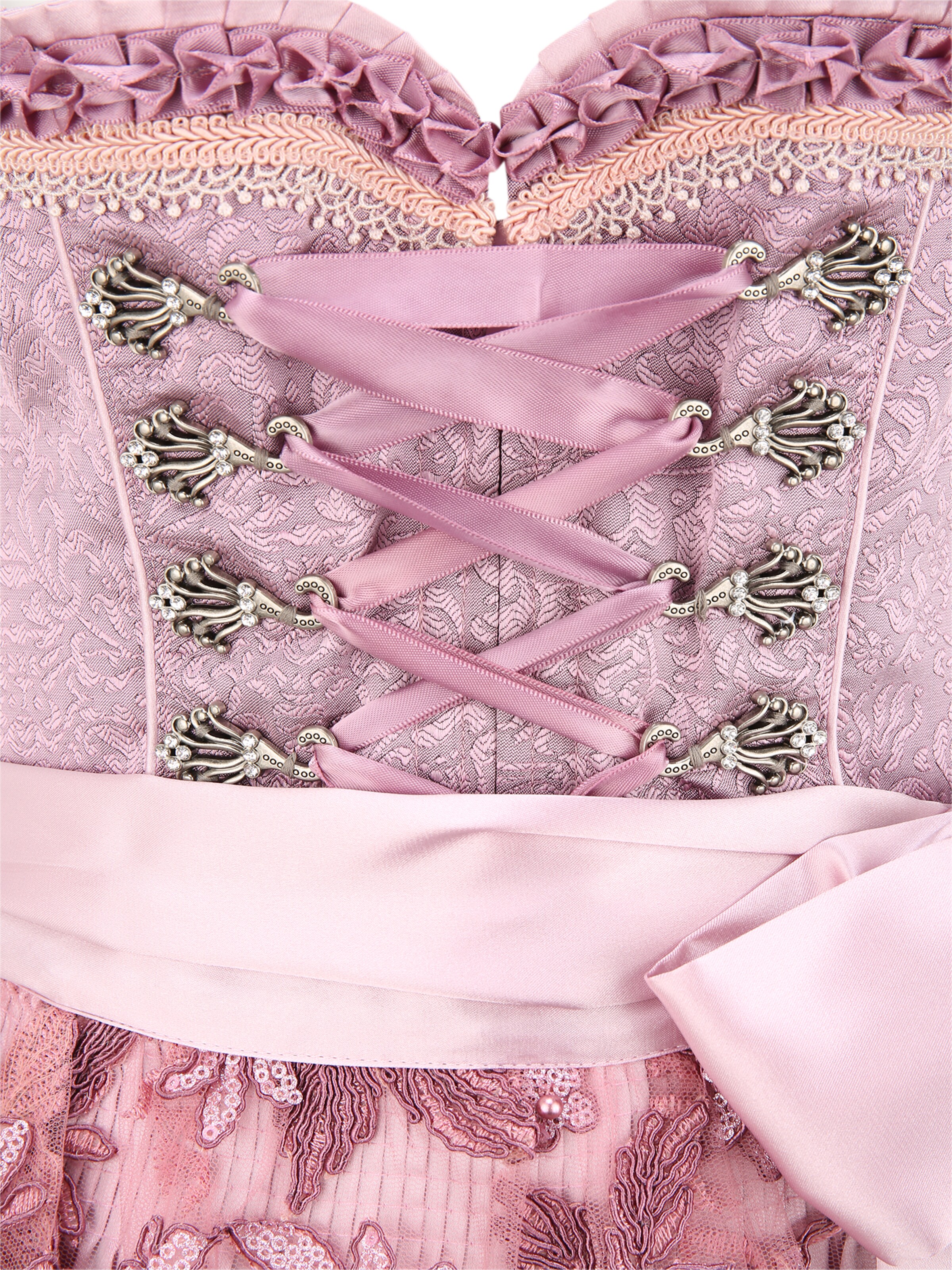 Krüger - Vestido tiroleses en rosa