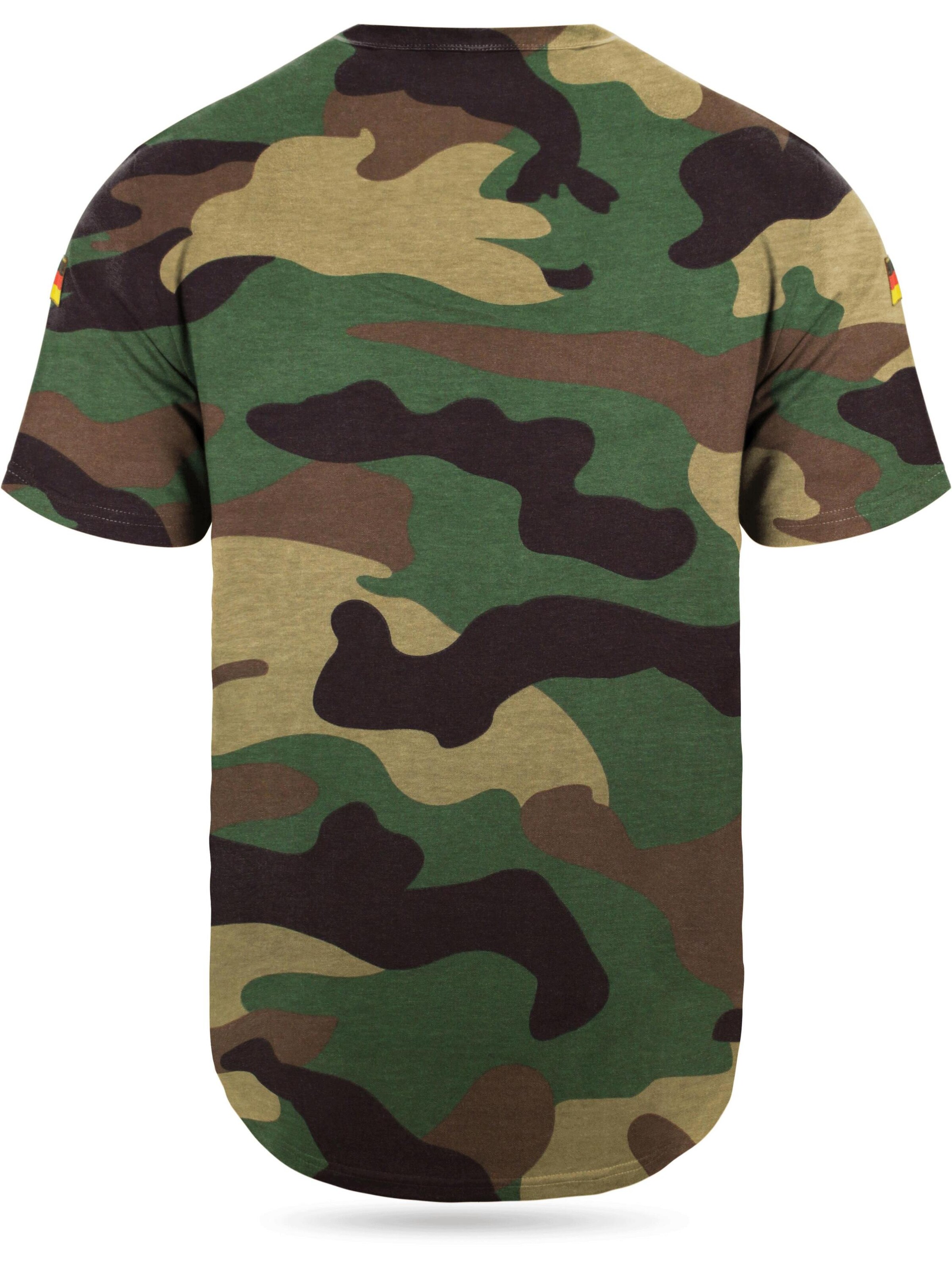 T-Shirt 'Tropen' normani en vert