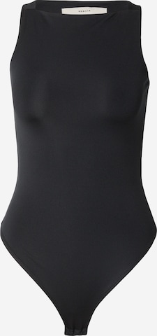 Shirtbody REMAIN en noir : devant