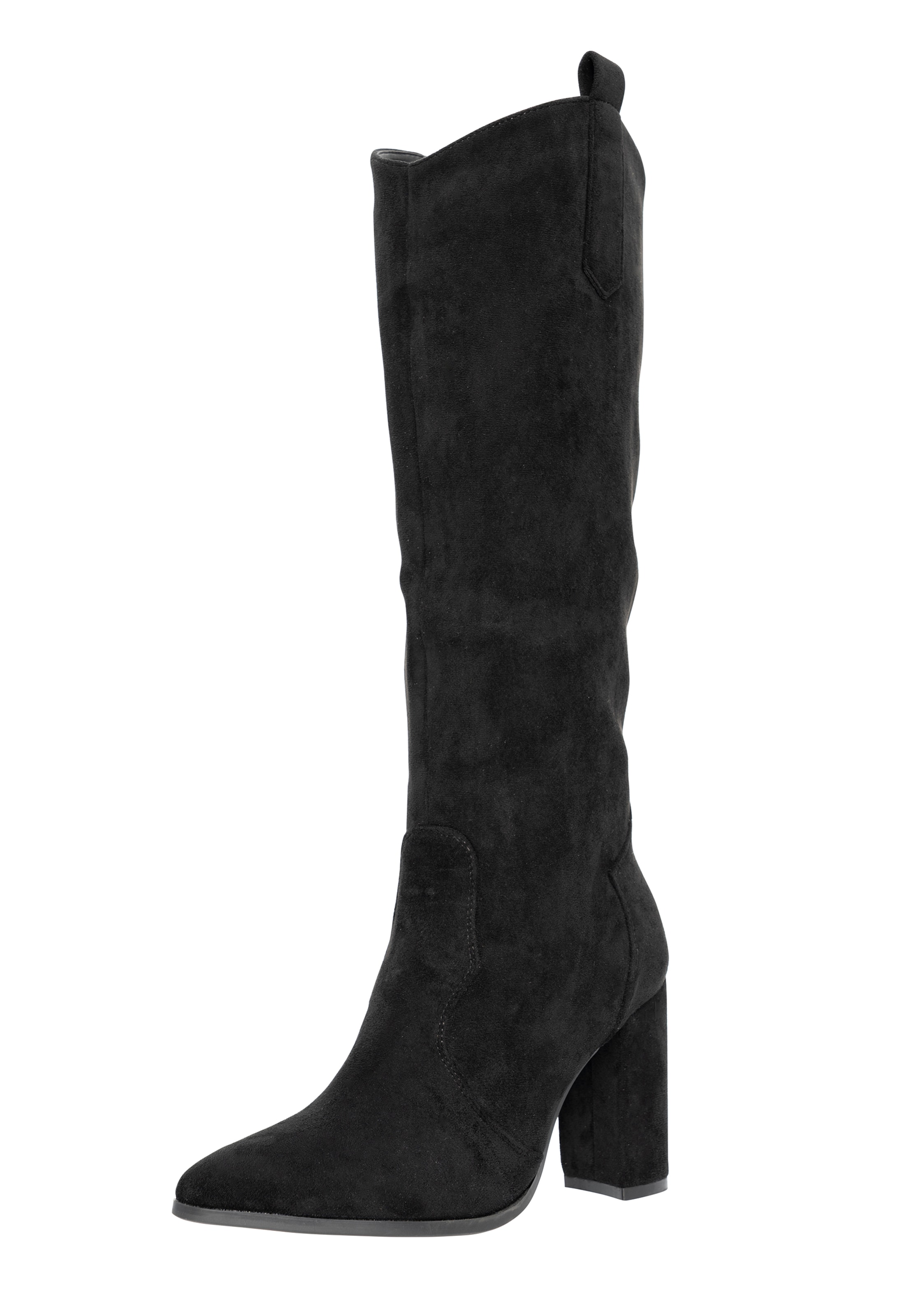 Salinyang Laarzen in Zwart: voorkant