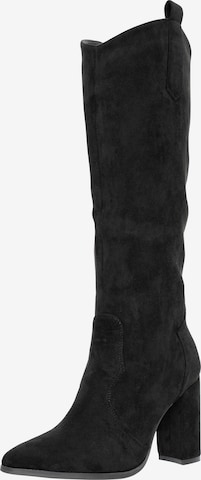 Salinyang Boot in Black: front