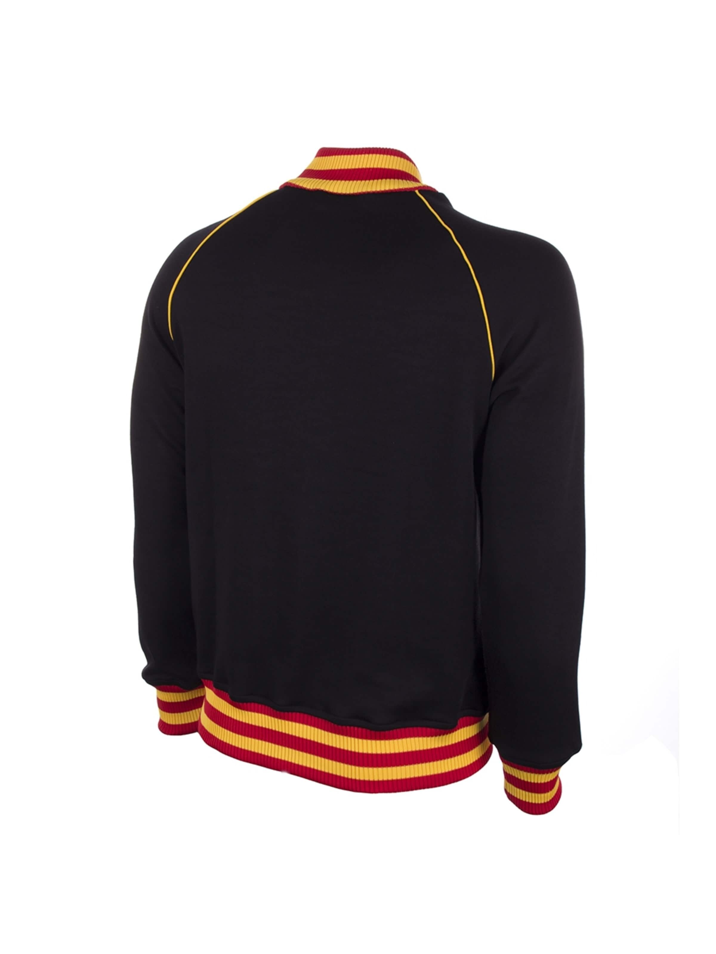 COPA FOOTBALL Sportjas 'België 1960's Retro Voetbaljack' in Zwart