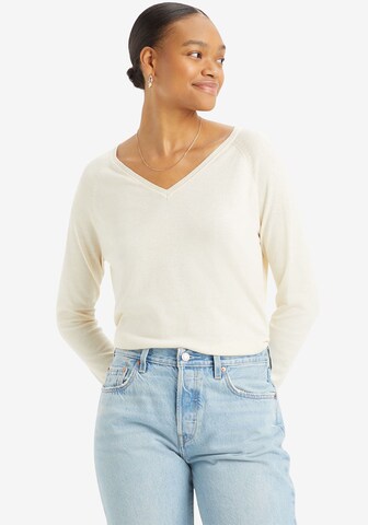 LEVI'S ® Pullover 'Petal' in Beige: Vorderseite
