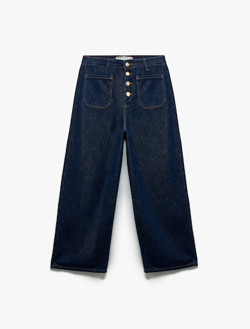 Koton Wide Leg Jeans in Blau