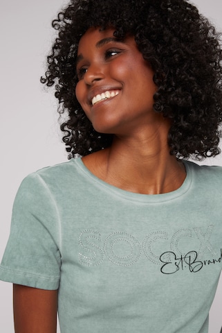 Soccx T-shirt i grön