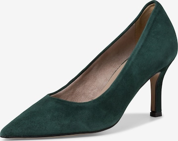 TAMARIS Официални дамски обувки в зелено: отпред