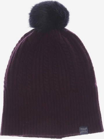 Joules Hat & Cap in One size in Purple: front