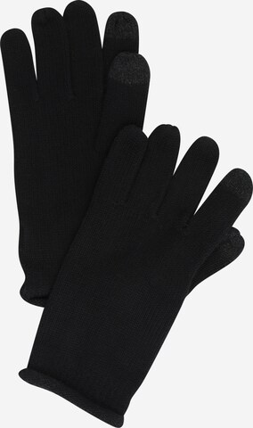 ESPRIT Γάντια με δάχτυλα σε μαύρο: μπροστά
