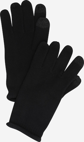 ESPRIT Prstové rukavice - Čierna: predná strana