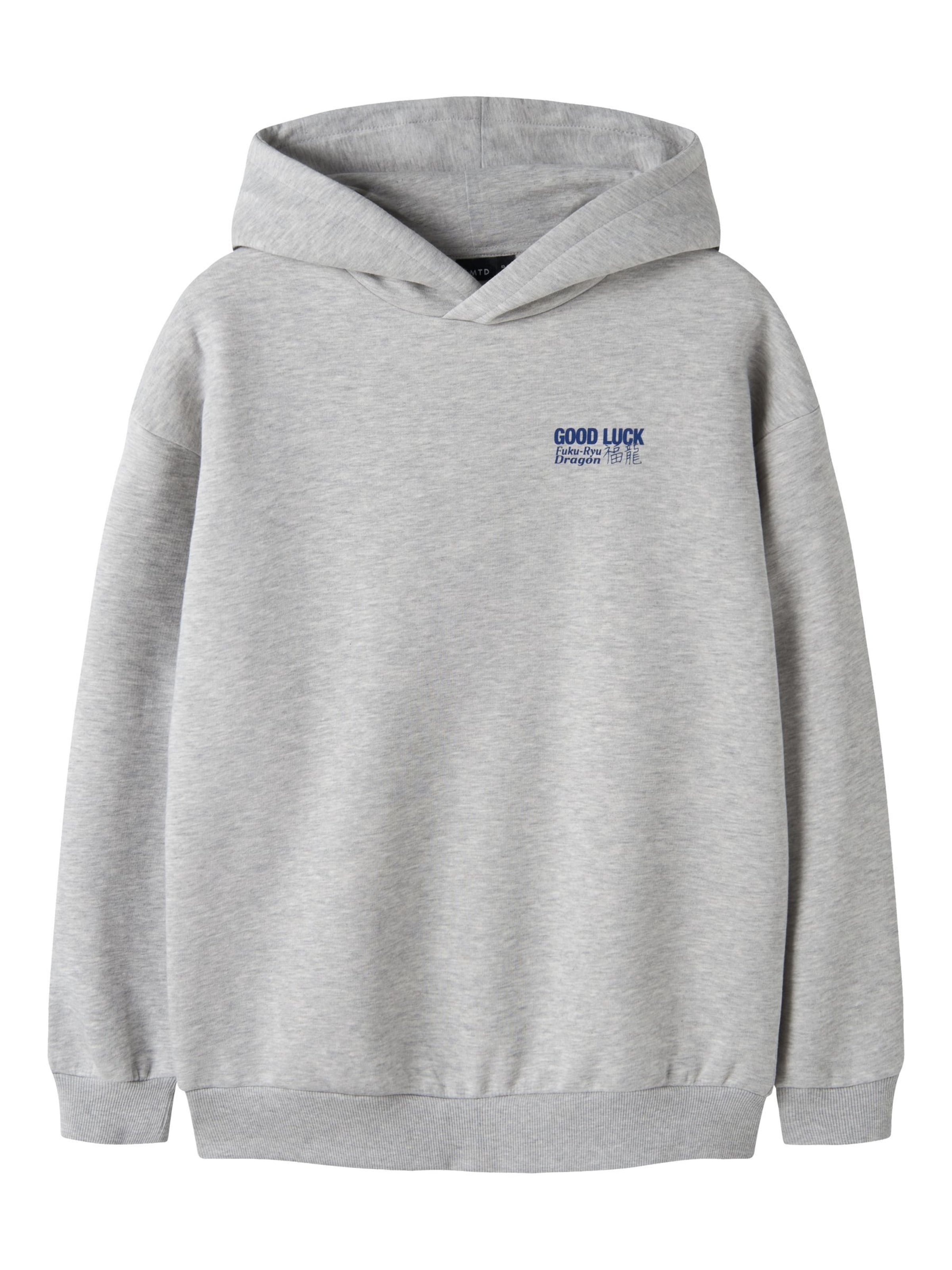 LMTD Sweatshirt in Grau: Vorderseite