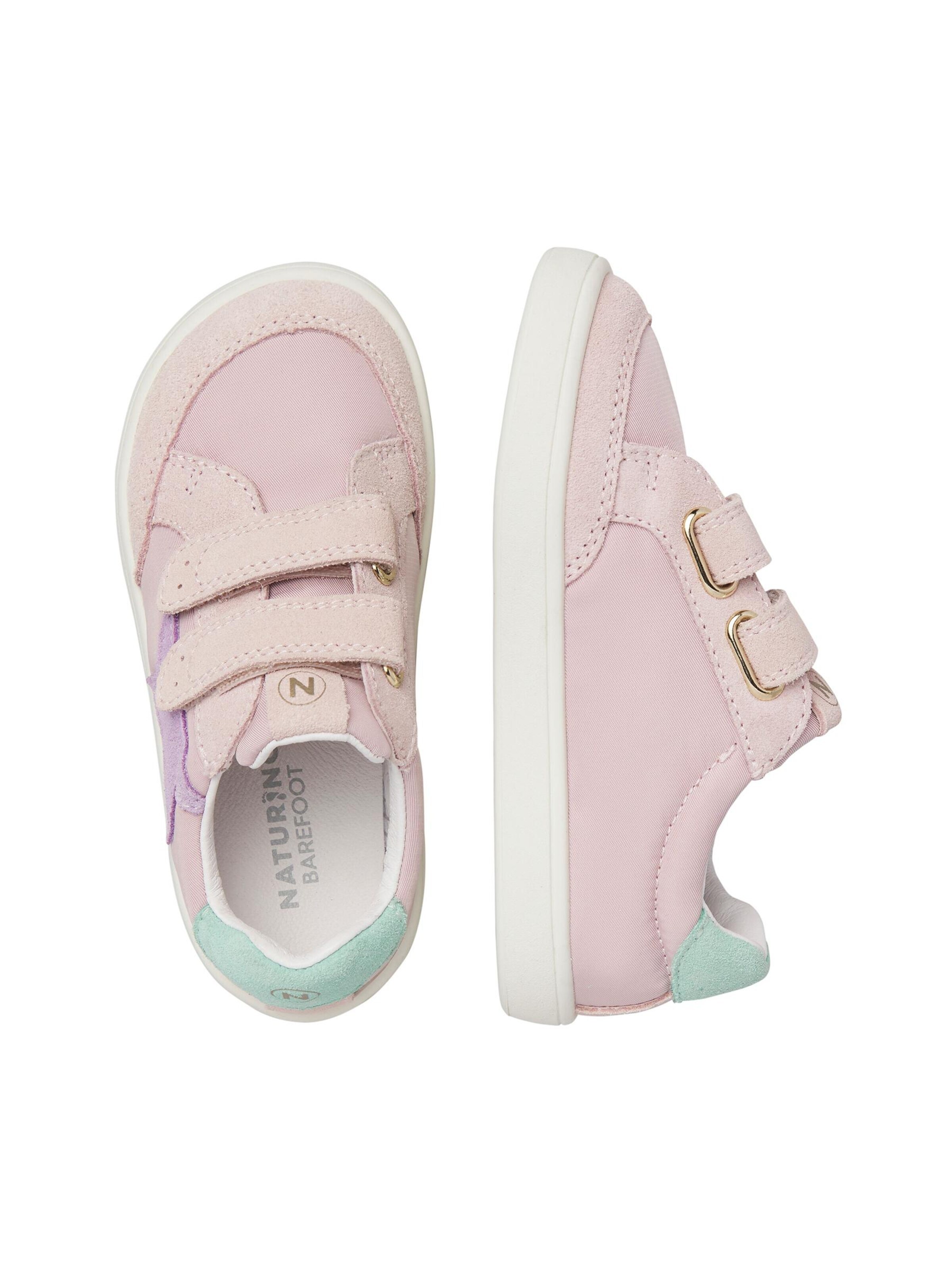 NATURINO Sneakers 'BAREFOOT ZUNKI VL.' in Roze