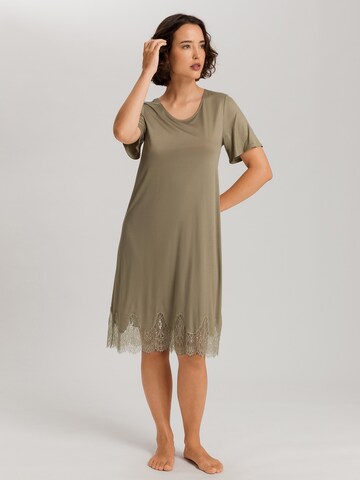 Hanro Nightgown ' Melia ' in Brown: front