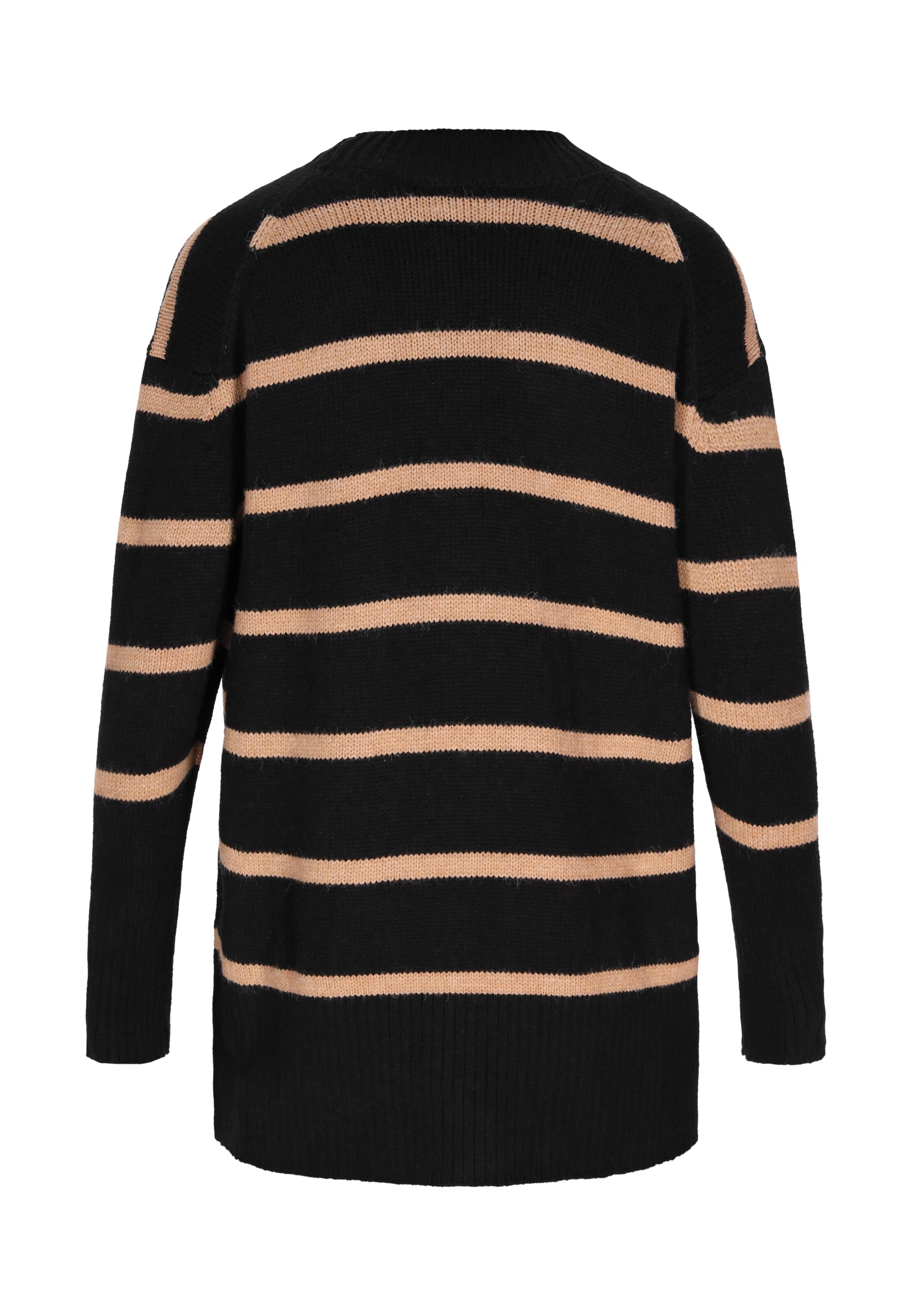 ROCKEASY Gebreid vest in Zwart