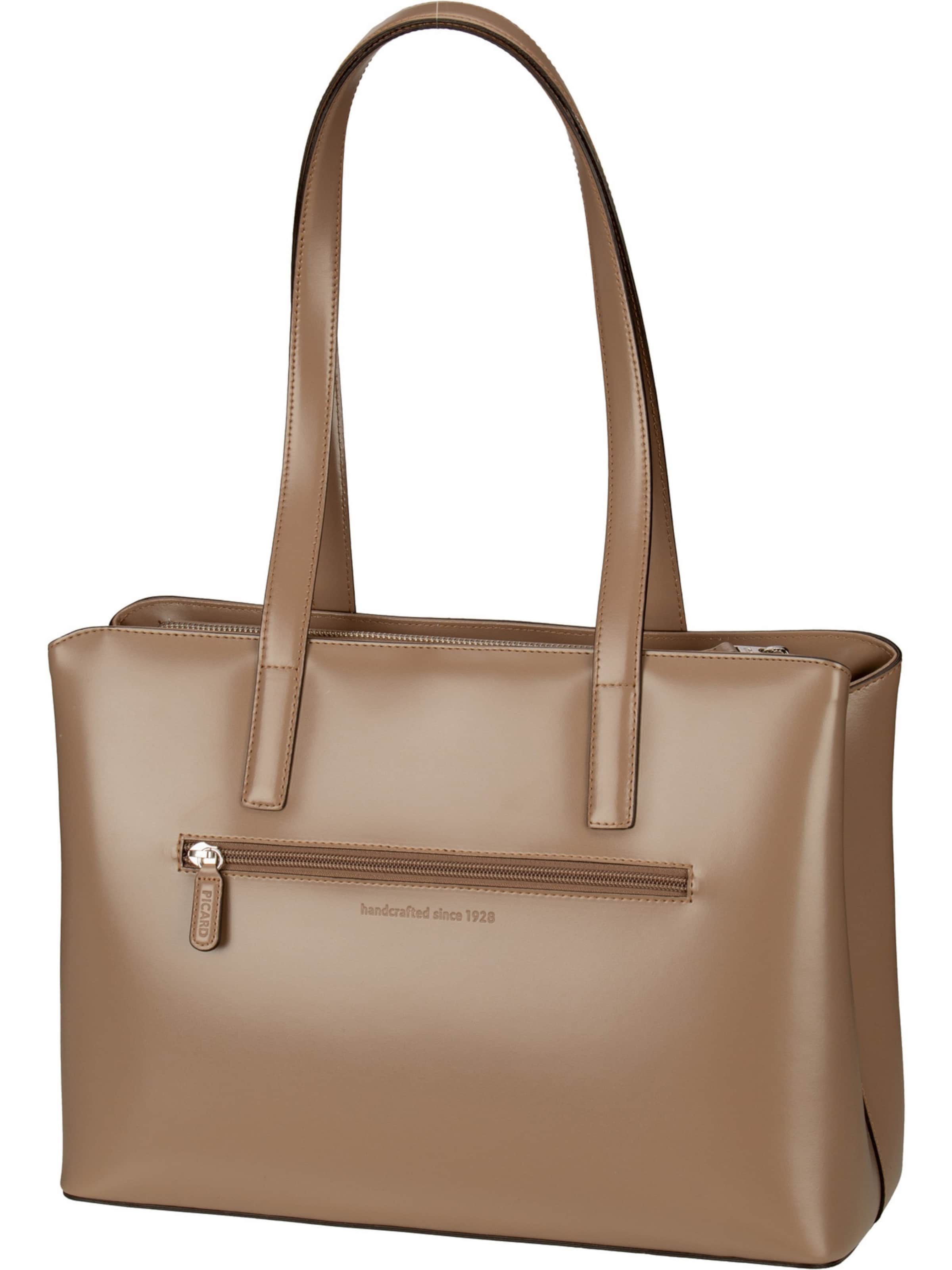 Picard Shoulder bag 'Black Tie' in Beige