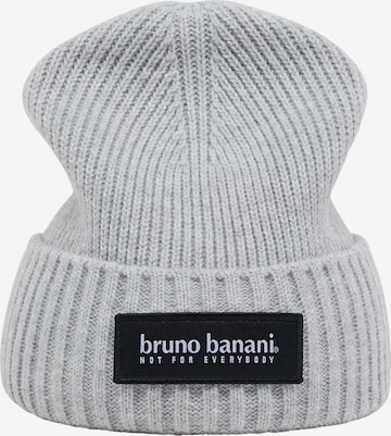BRUNO BANANI Beanie ' BURTON ' in Grey: front