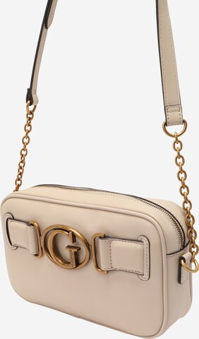 Sac à bandoulière 'AVIANA' GUESS en beige : devant