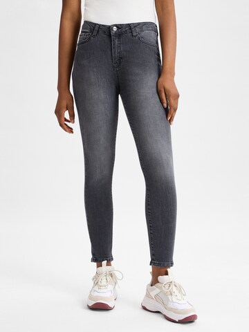 NÜMPH Skinny Jeans 'Sidney' in Grey: front