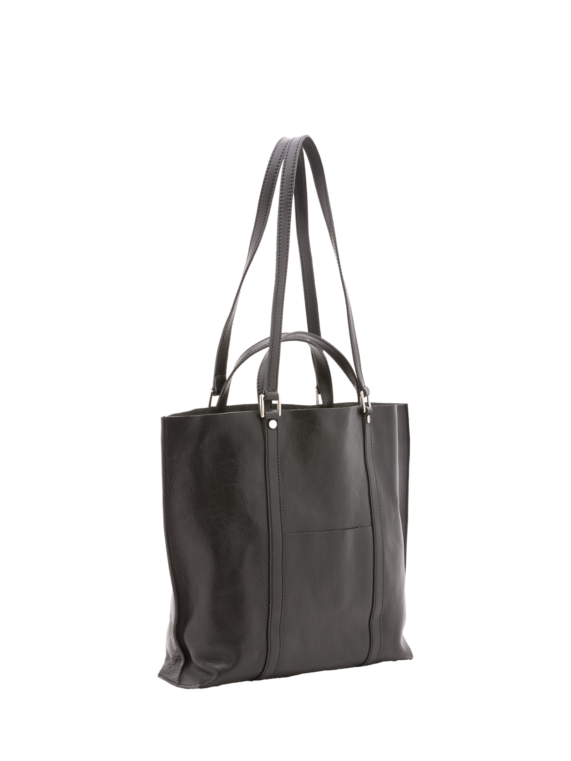 Viola Castellani Schultertasche in Schwarz: Vorderseite