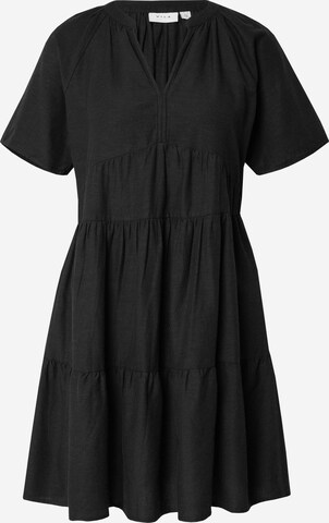 Robe 'PRISILLA' VILA en noir : devant