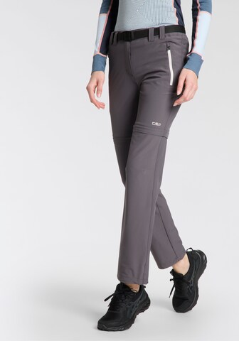 CMP Regular Outdoorhose in Grau: Vorderseite